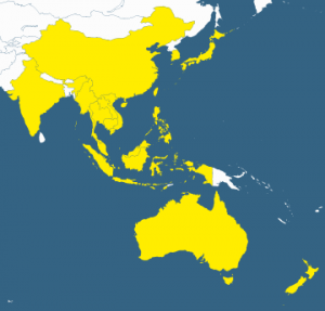 Map: Australian Dept. For. Affairs & Trade